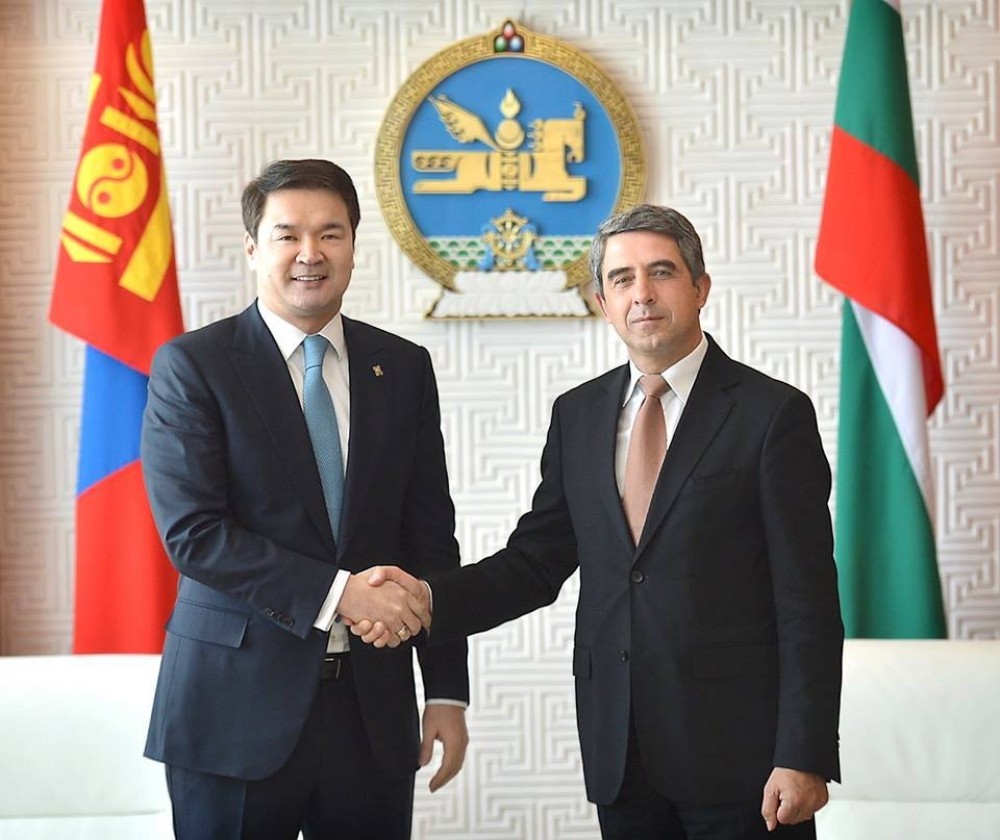 PM Ch.Saikhanbileg met with President of Bulgaria Rosen Plevneliev