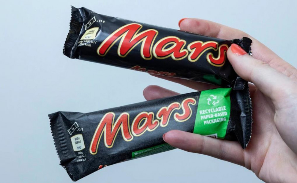 "Марс" шоколадыг цаасан савлагаатайгаар худалдаанд гаргаж эхэлжээ