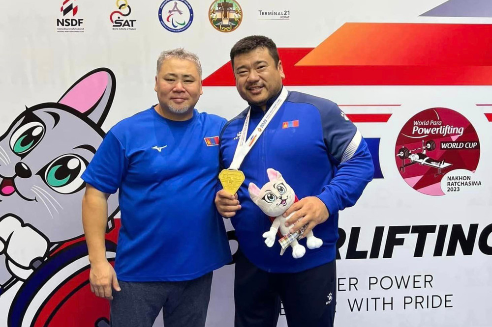 N.Sodbileg wins silver medal at world championship